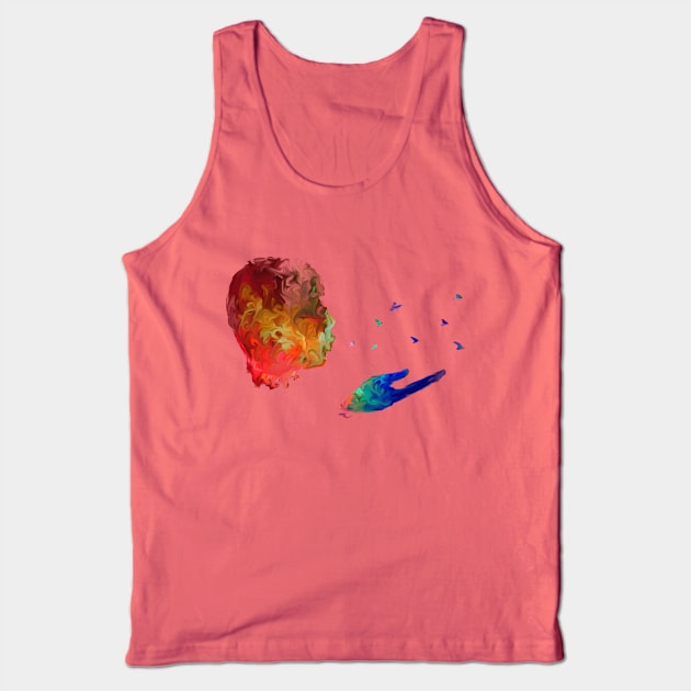 Life from breath Tank Top by madmonkey